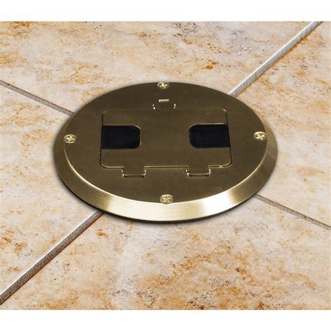 bronze floor electrical box kit|adjustable floor box kit.